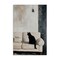 Stupell Industries Black Cat on Sofa Canvas By LSR Creative Studio